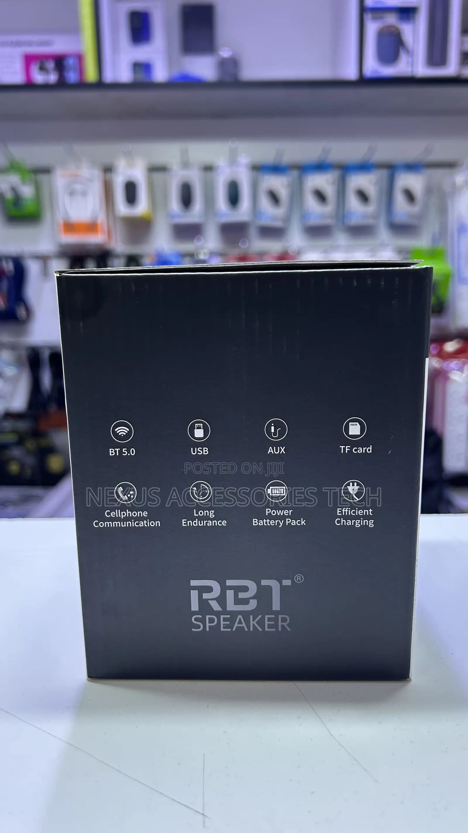 RBT-H20 Wireless Speaker – Bluetooth, Loud Bass, Portable,3c Certified