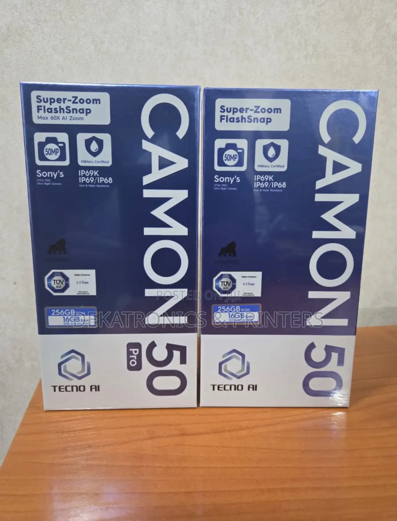 New Tecno Camon 50 Pro 256 GB