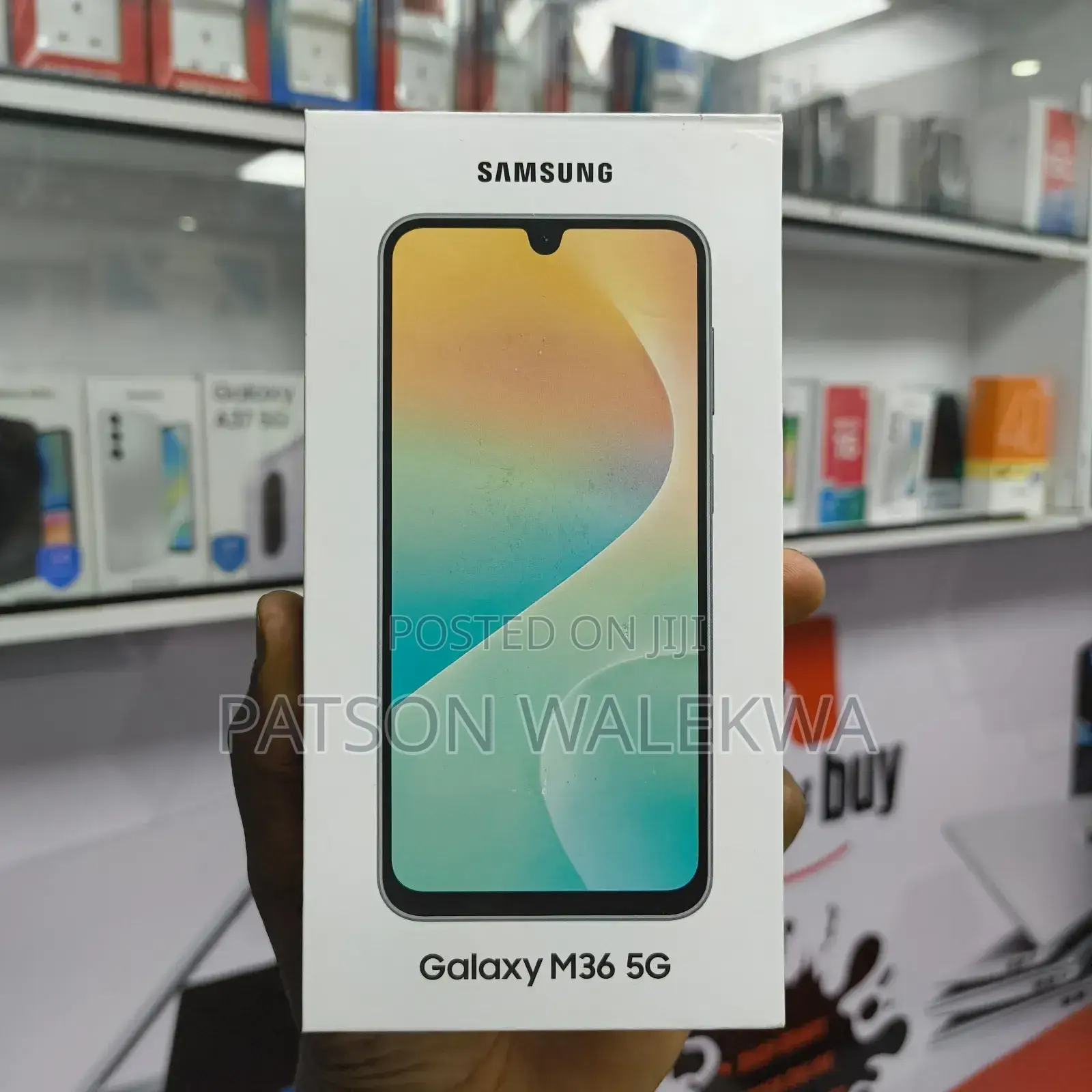 New Samsung Galaxy M36 5G 128 GB Blue