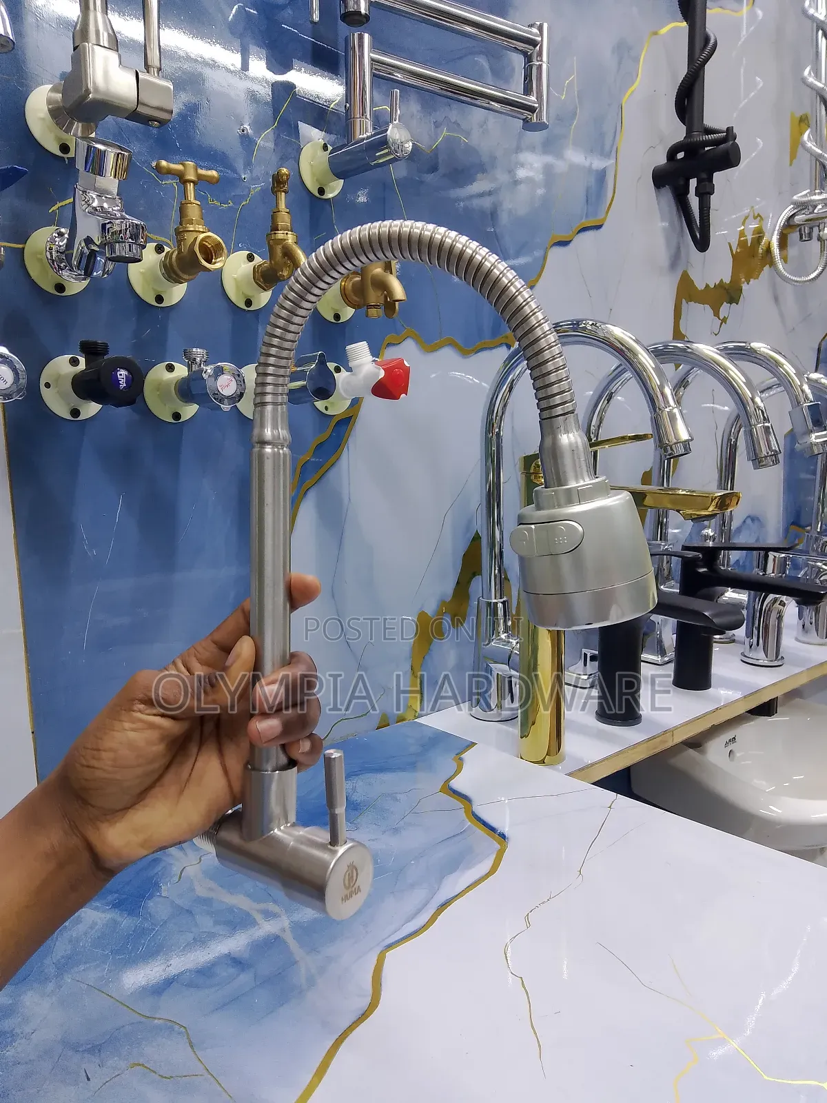 Wall Kitchen Tap (Flexible