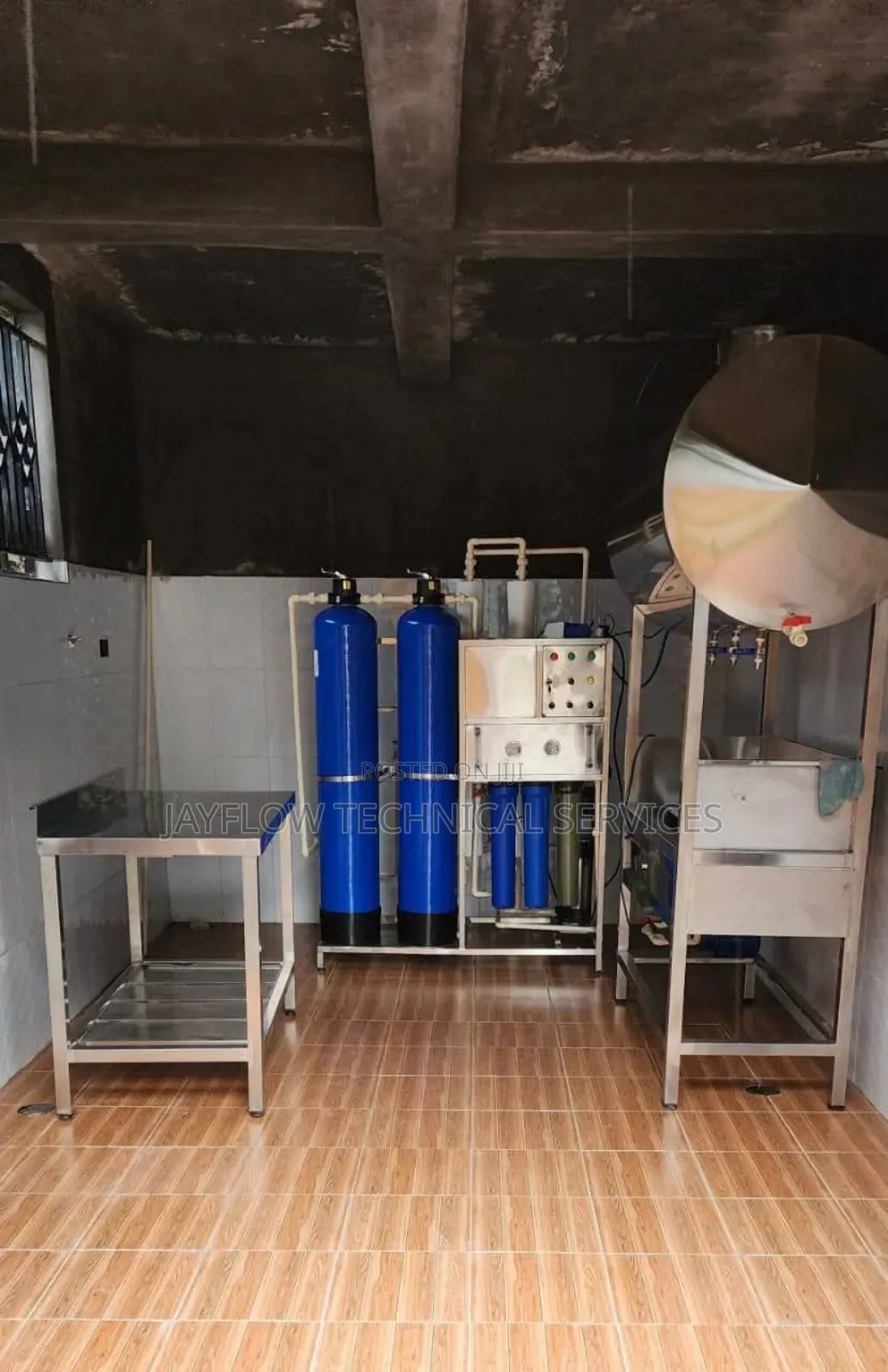 Reverse Osmosis System Full Set for Bottling(Ro 250 Lph)