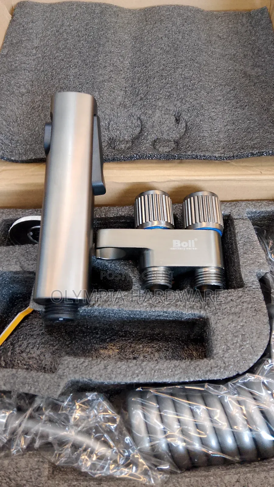 Dark Grey Bidet + Angle Valve