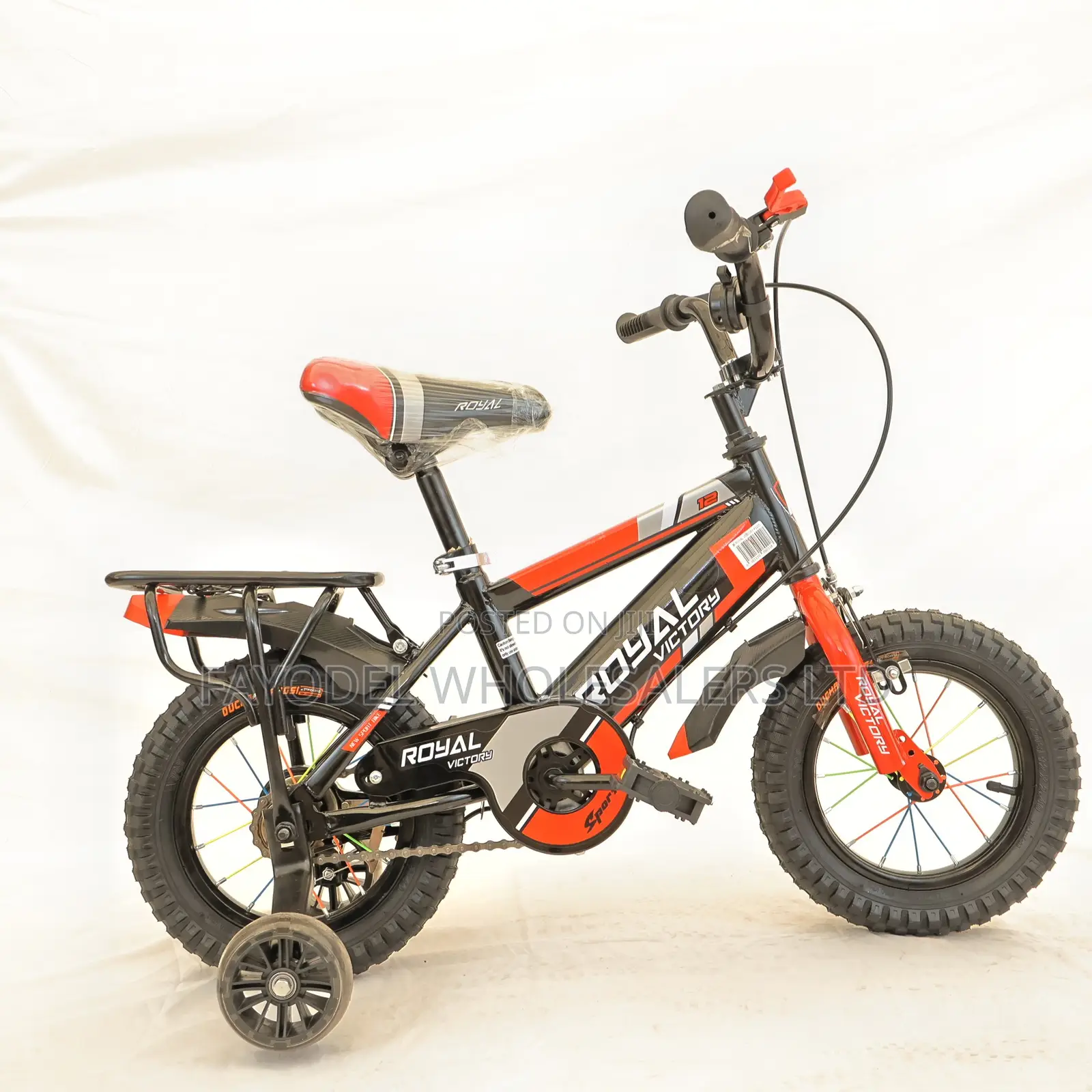 Royal Victory Size 12 Bike – Black Red