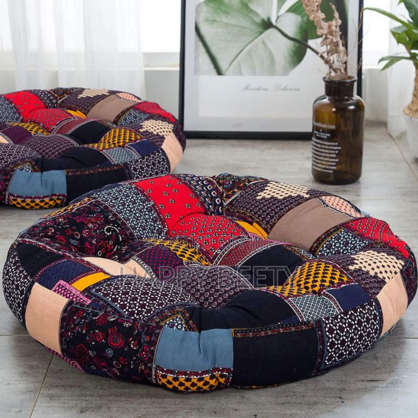 Beautiful Patterned Floor Cushions