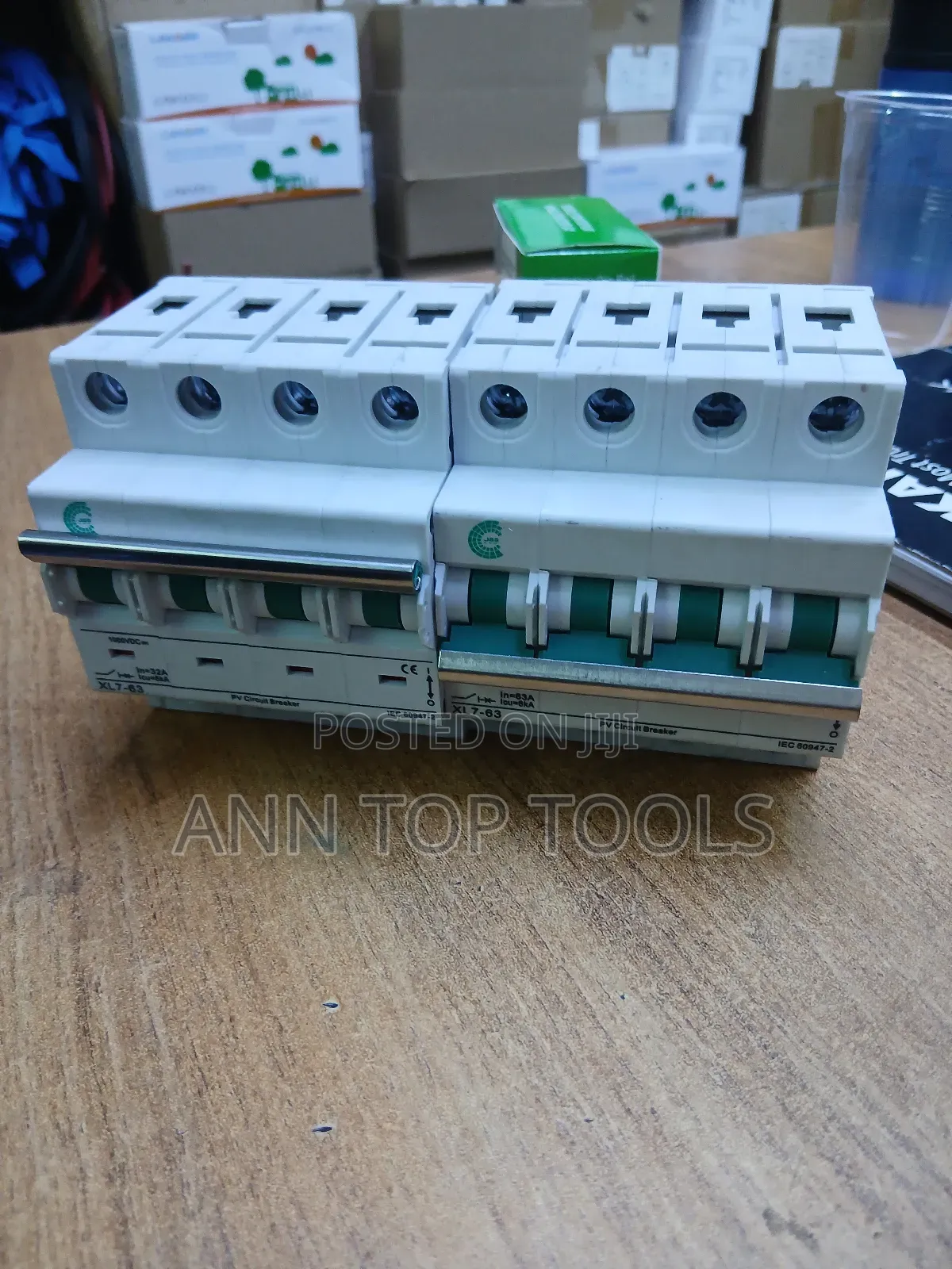 63 Amps 4 Pole Dc Circuit Breaker