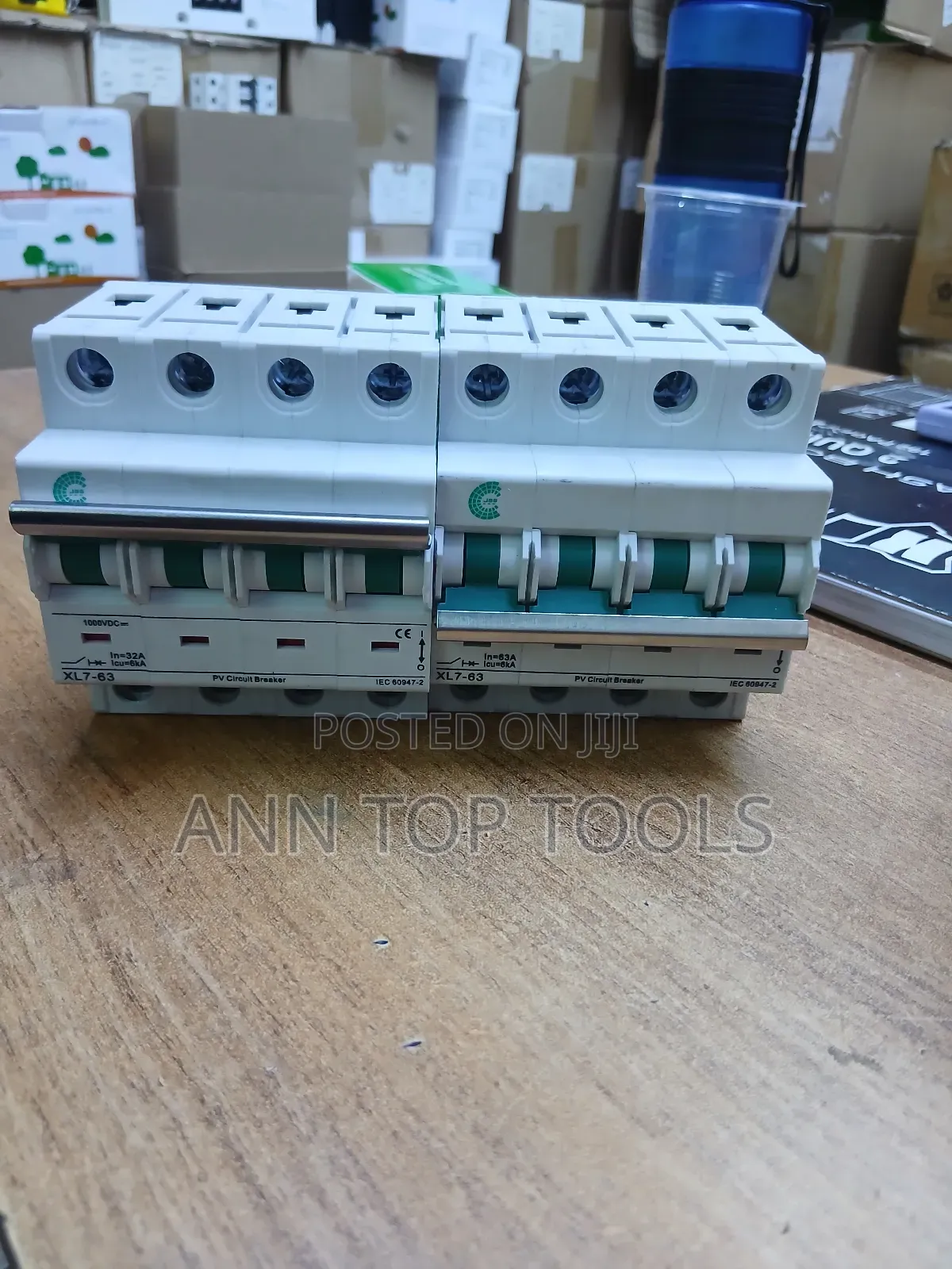 63 Amps 4 Pole Dc Circuit Breaker