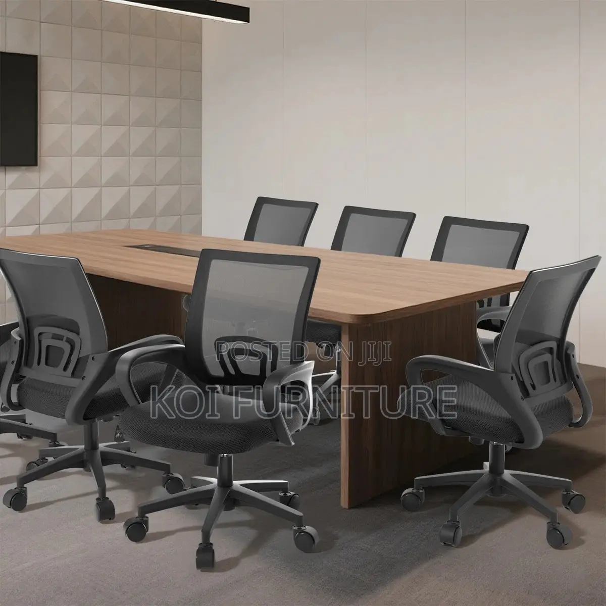 Office Cjhairs; Mesh Clerical With Fabric Mid Backrest