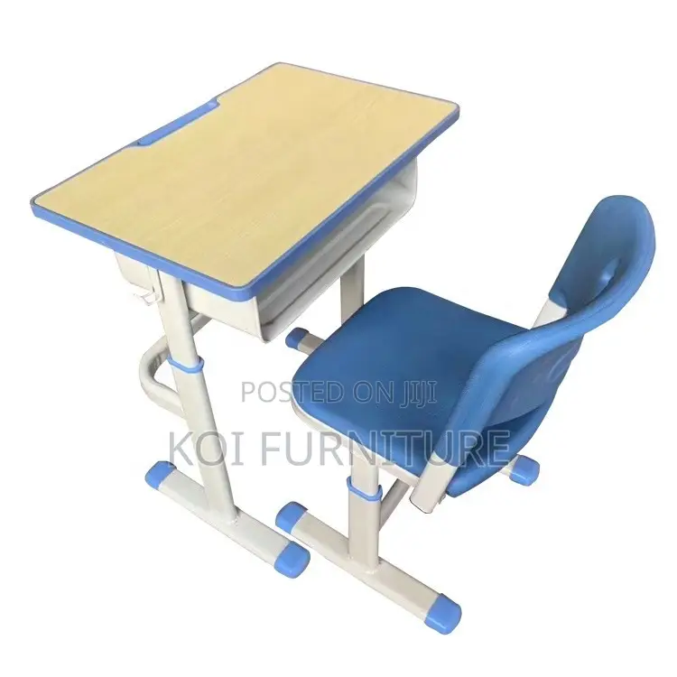Home Desk; Home Study Colored Desk Chairs Set Perfect for Growing Kids