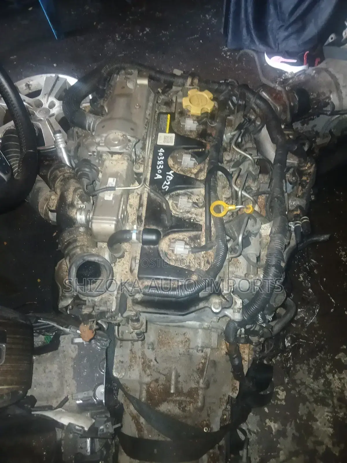 Nissan Yd25 Engine With Gearbox Original Ex-Japan