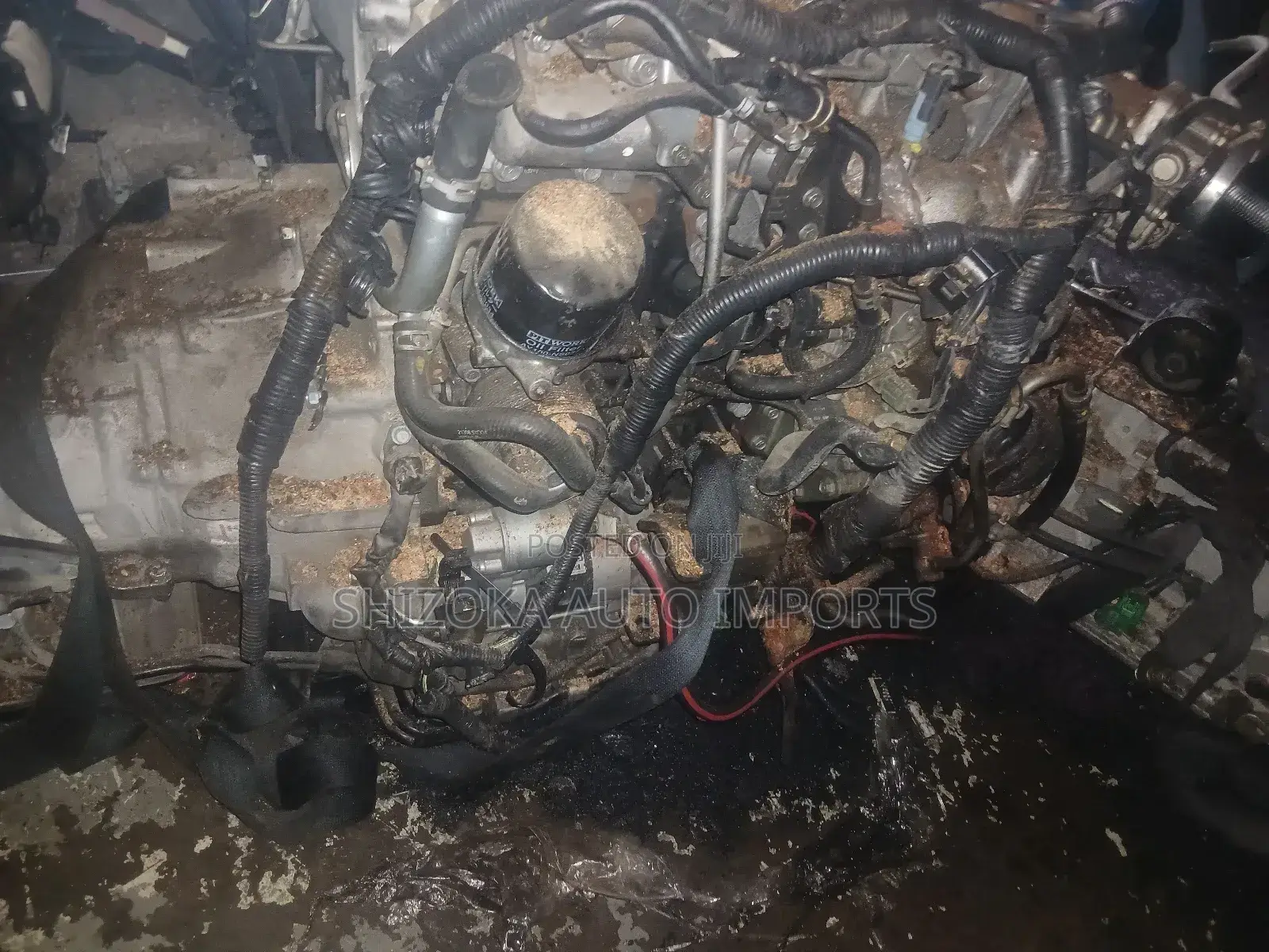 Nissan Yd25 Engine With Gearbox Original Ex-Japan