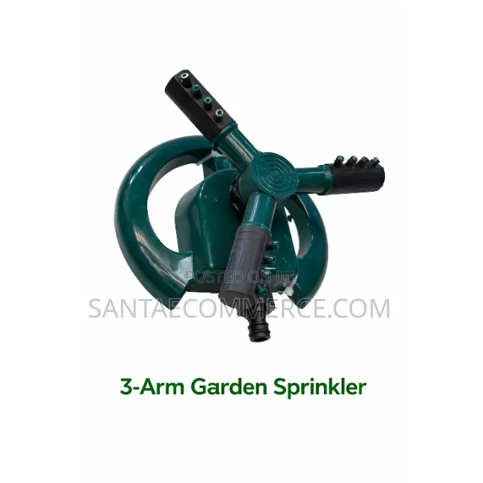 A Durable 3 Arms Water Sprinkler