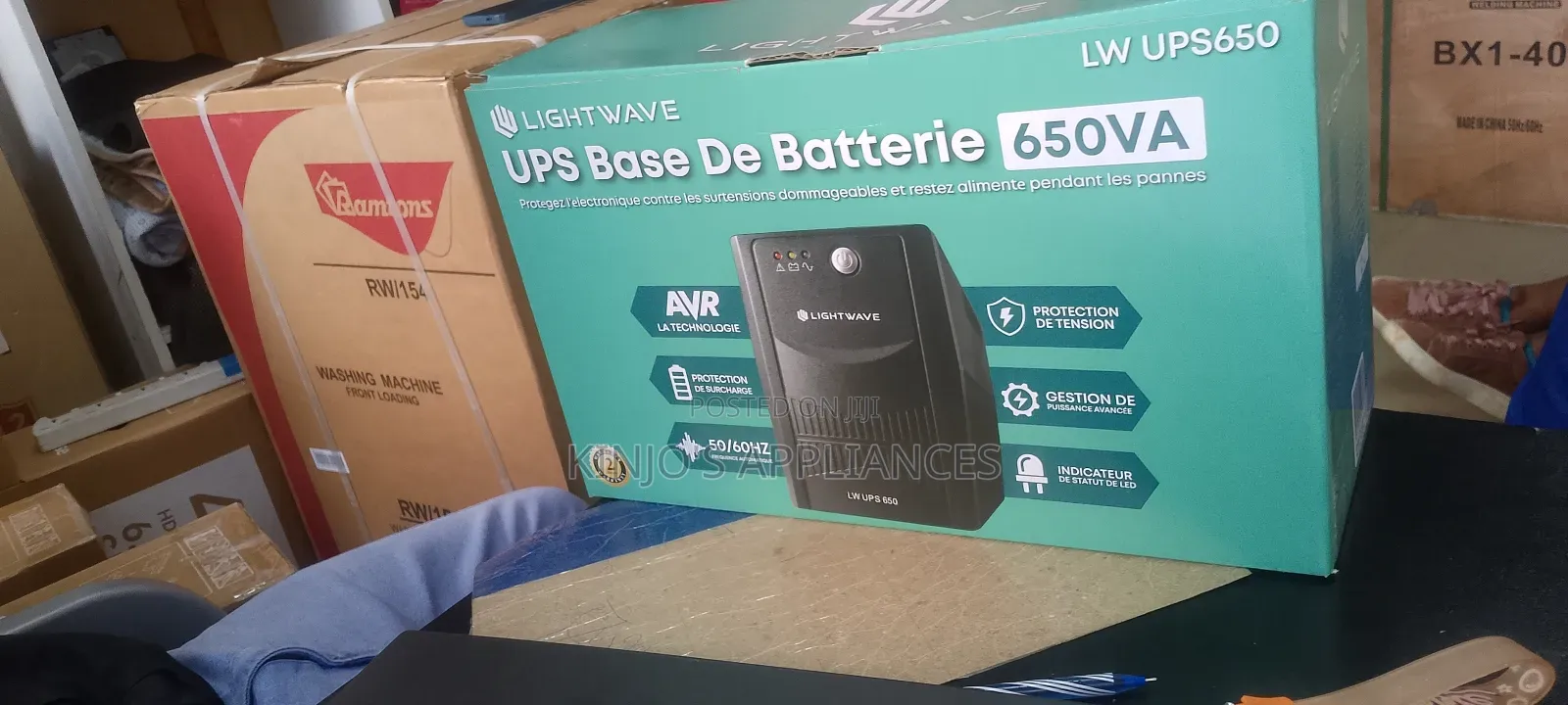 Lightwave 650va Ups Base Be Battery Best Quality