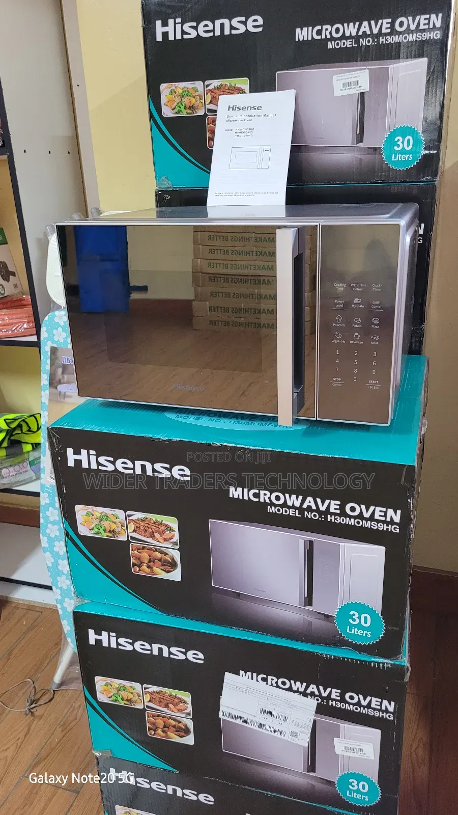 Hisense 30-Liter Microwave Oven (Model H30moms9h)