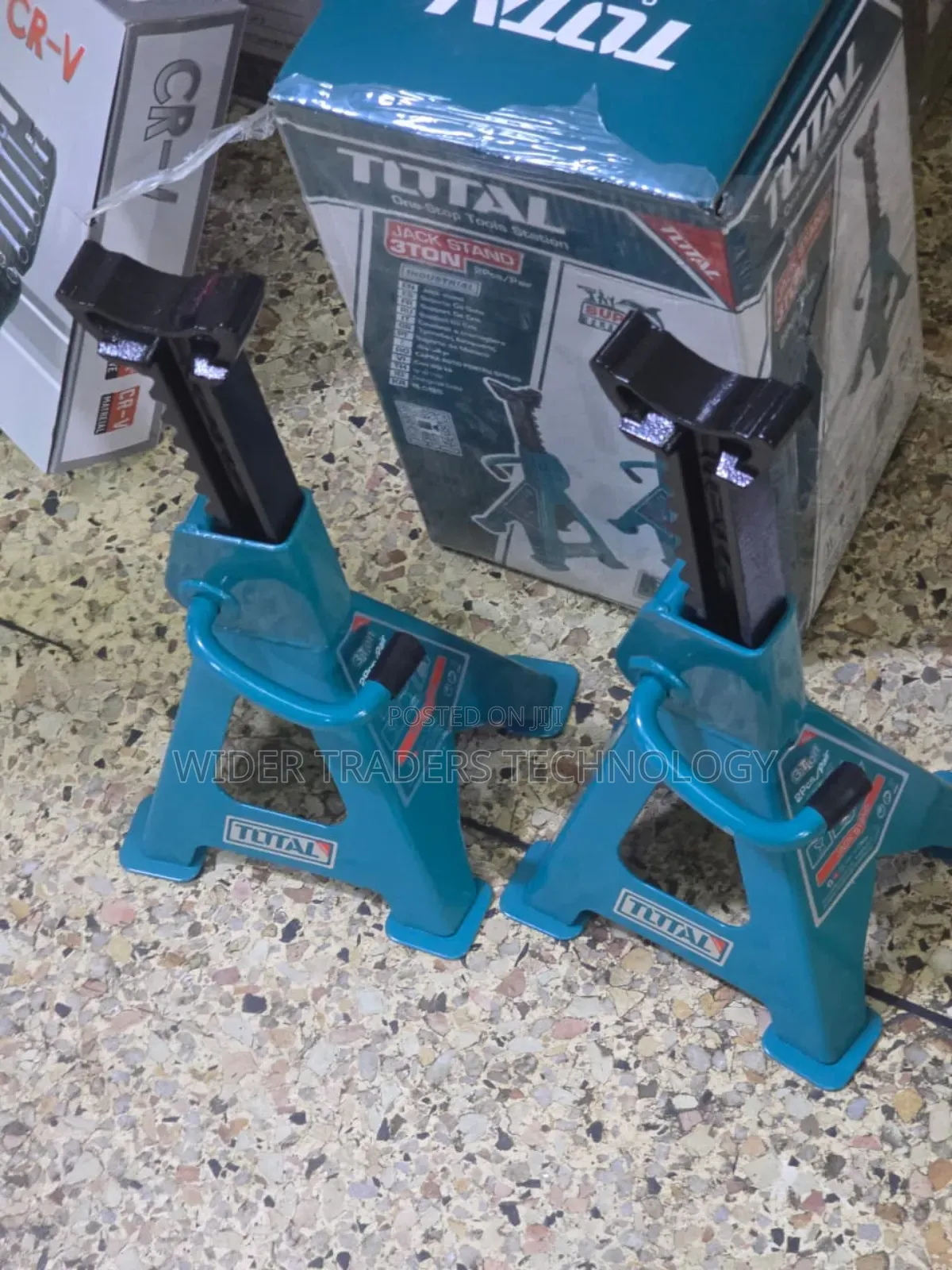 Total 3-Ton Jack Stands (Model: Thjs0301)