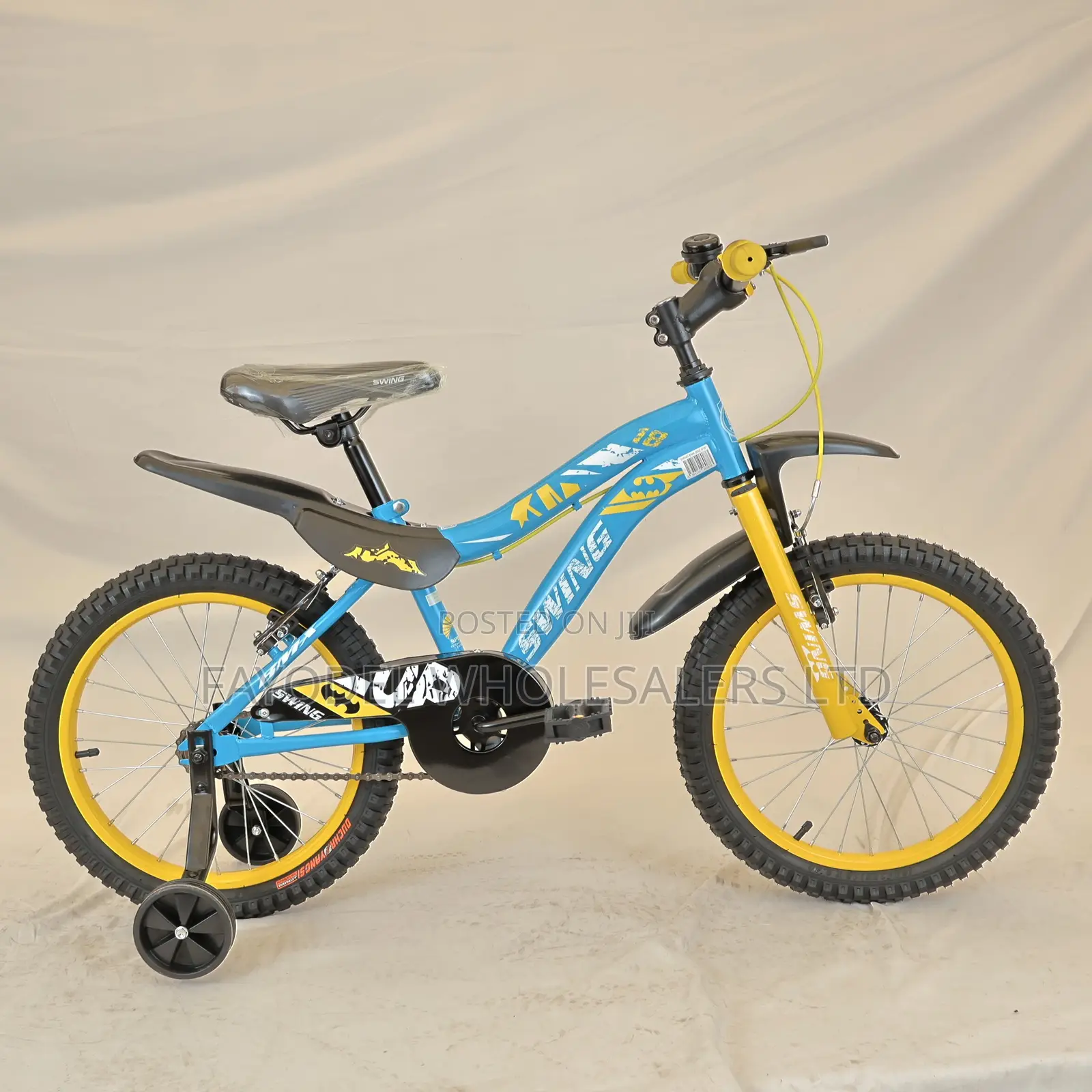 Kids Ride BMX Size 18 Swing Design 5-9yrs
