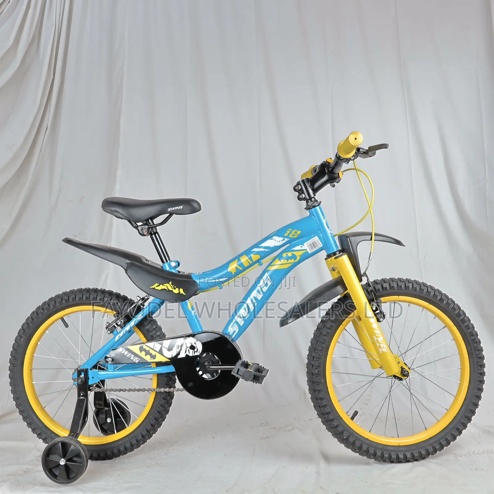 Size 18 BMX Ride for Kids 5-9yrs Swing Style