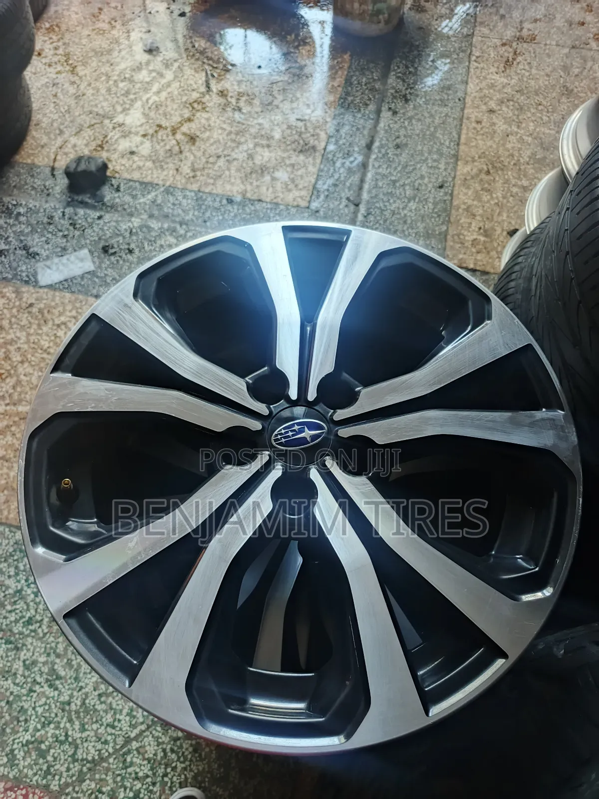 Original Clean Rims Sizes 18 Inch Set for Subaru Made in Japan.