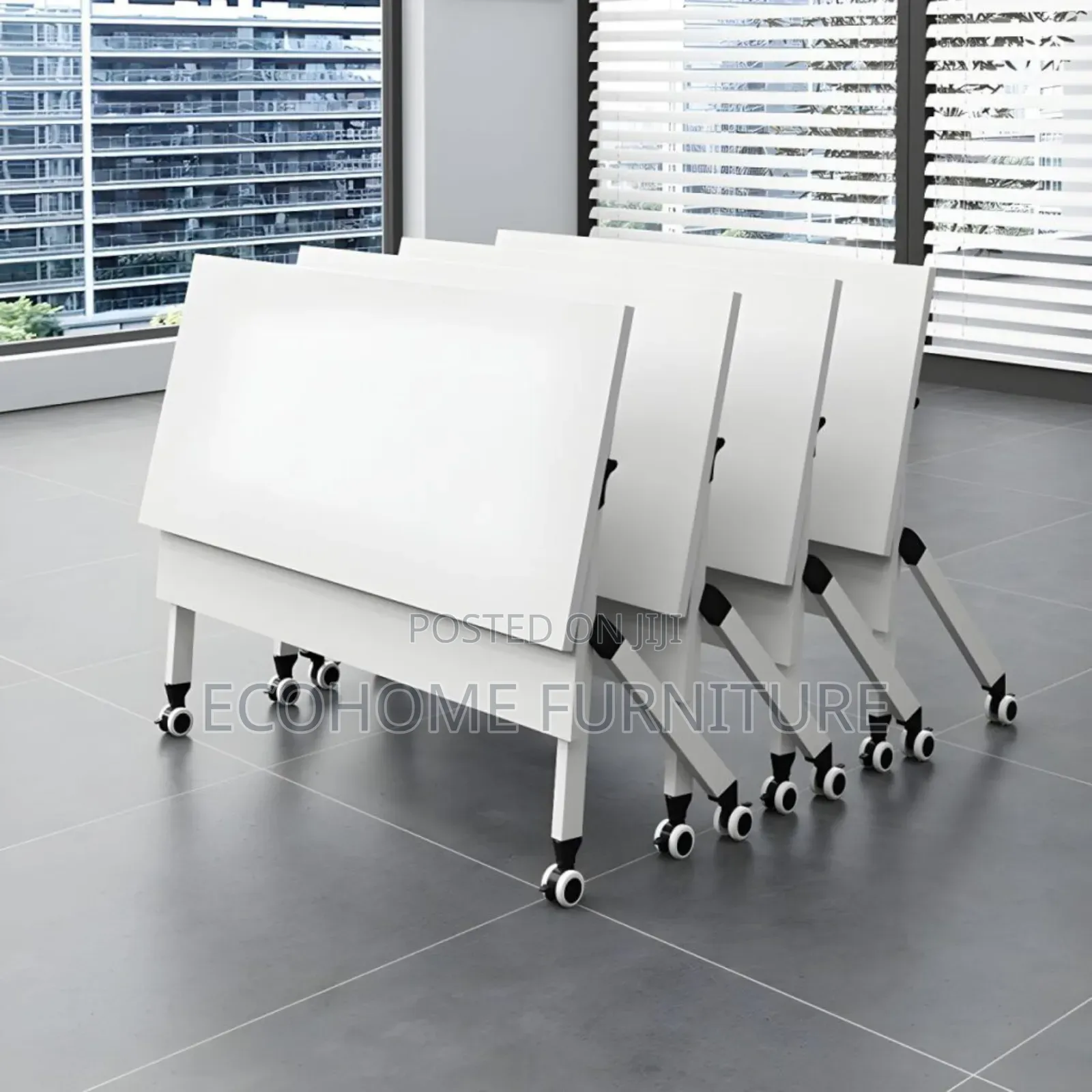 120cm Movable Foldable Training Table