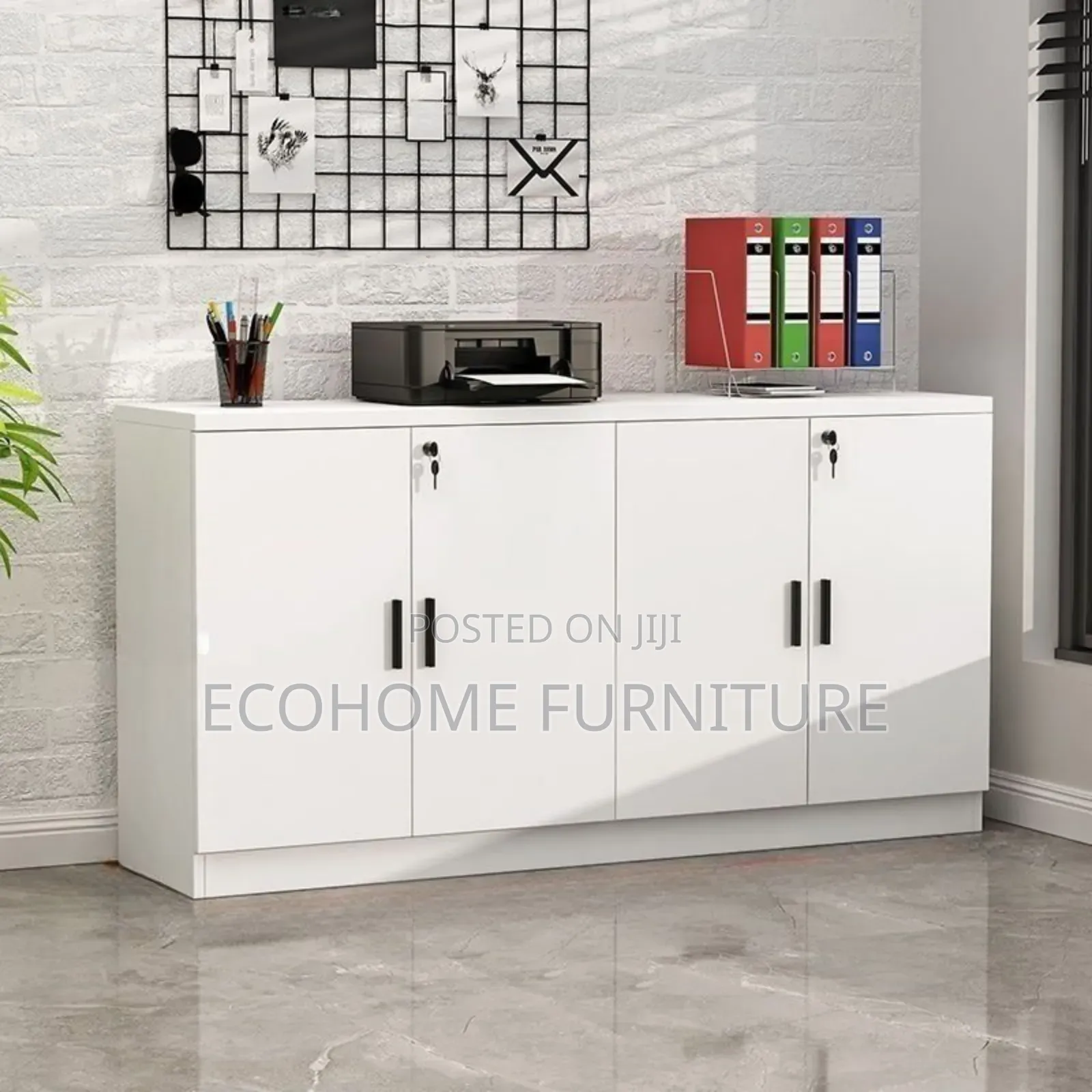 4 Door Office Storage Credenza