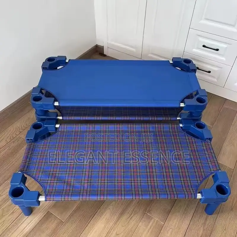Stackable Kindergarten Canvas Bed Nursery Lunch Break Bed