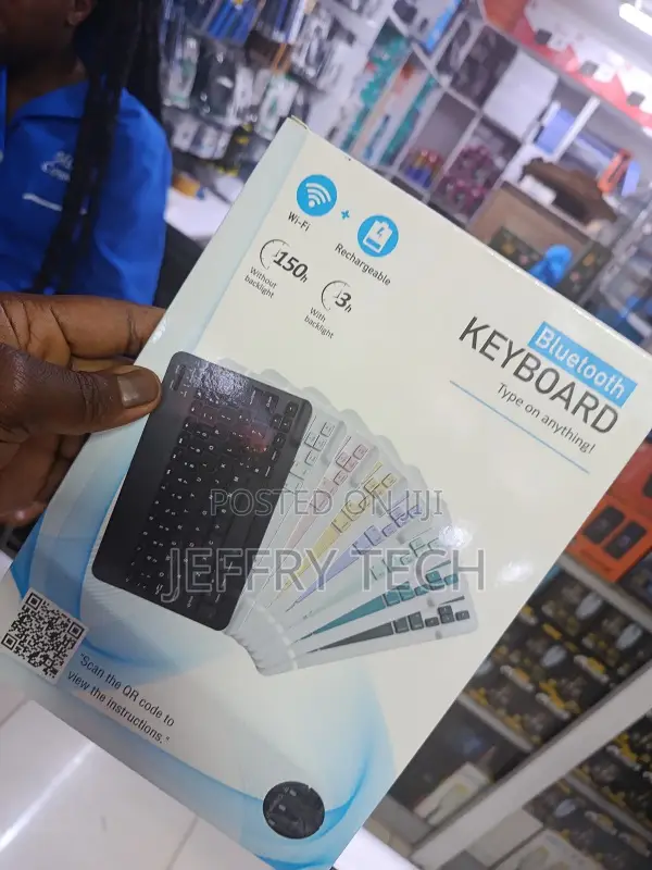 Rechargeable Bluetooth Keyboard,