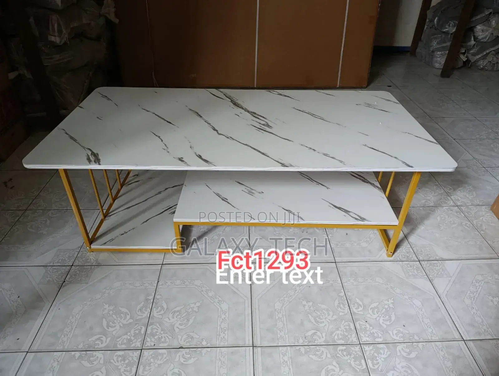 Executive Coffee Tables//White Marble Tables