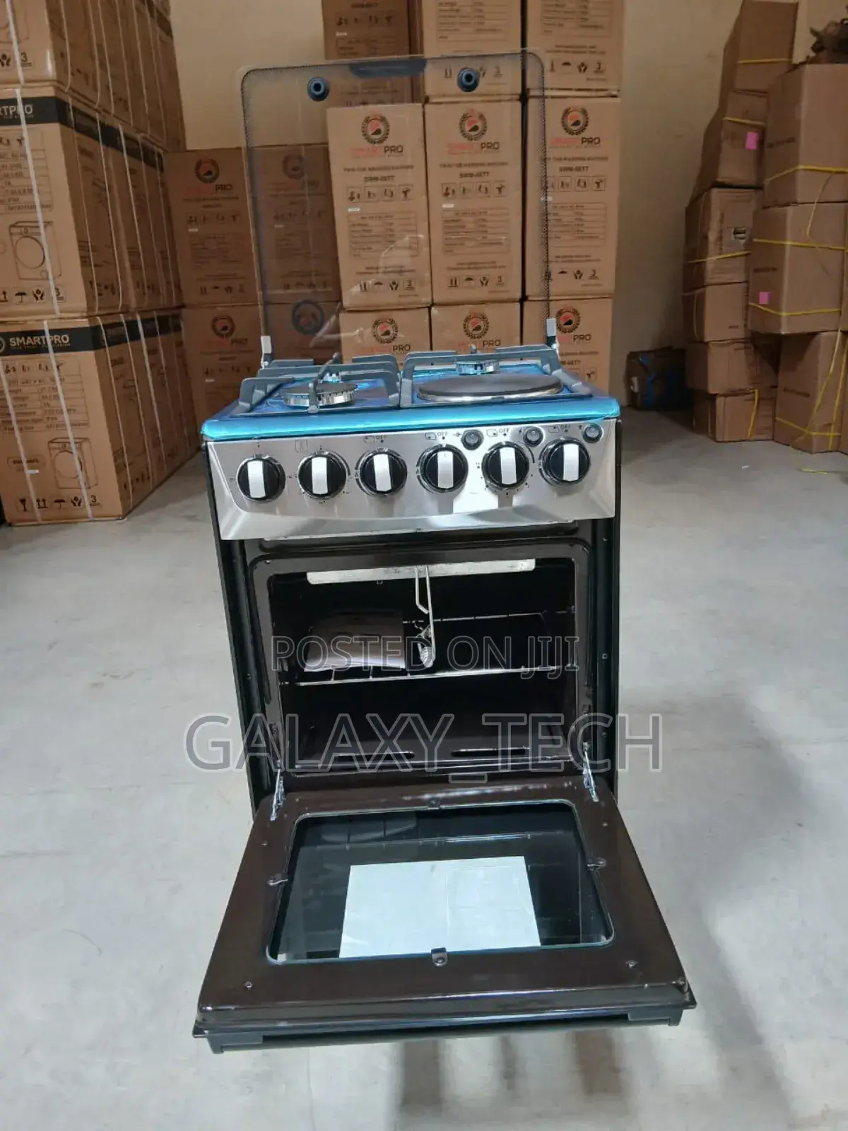 50*55 Smart Pro 3 Gas+1electric Standing Cookers