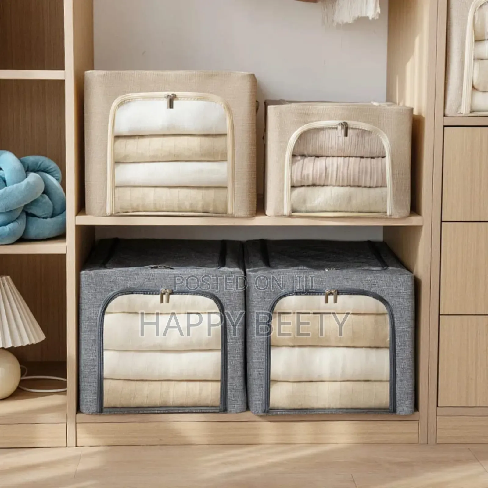 Foldable Zipped Closet Organizer