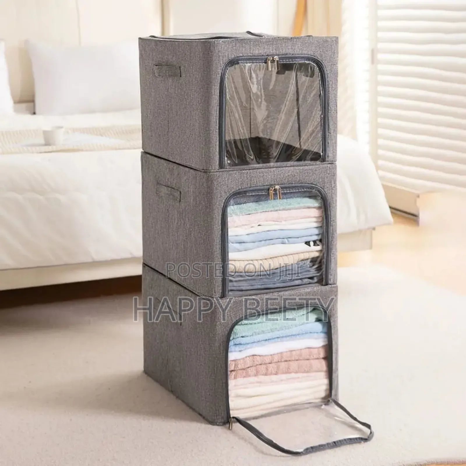 Foldable Zipped Closet Organizer