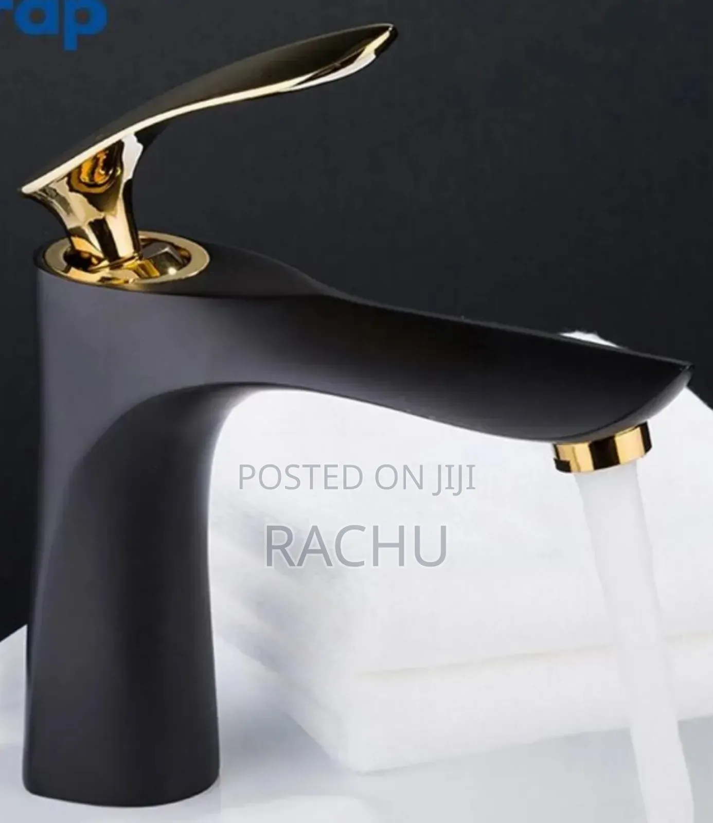Basin Mixer Tap (Gold/ Black)