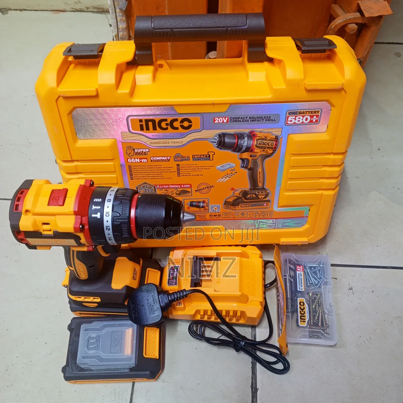 20v Compact Brushless Cordless Impact Drill