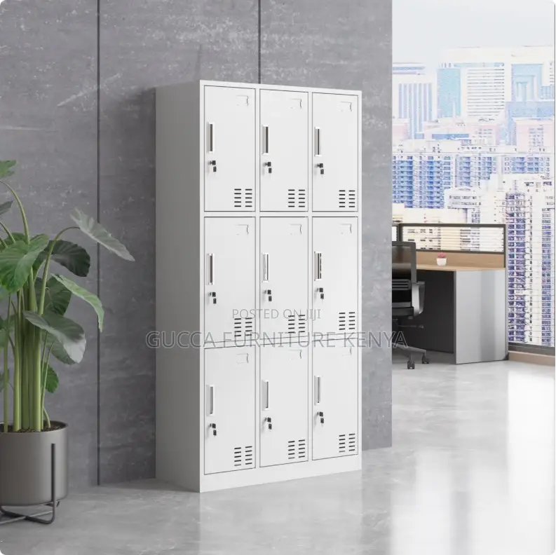 9-Swing Door Employee Storage Office Cabinet