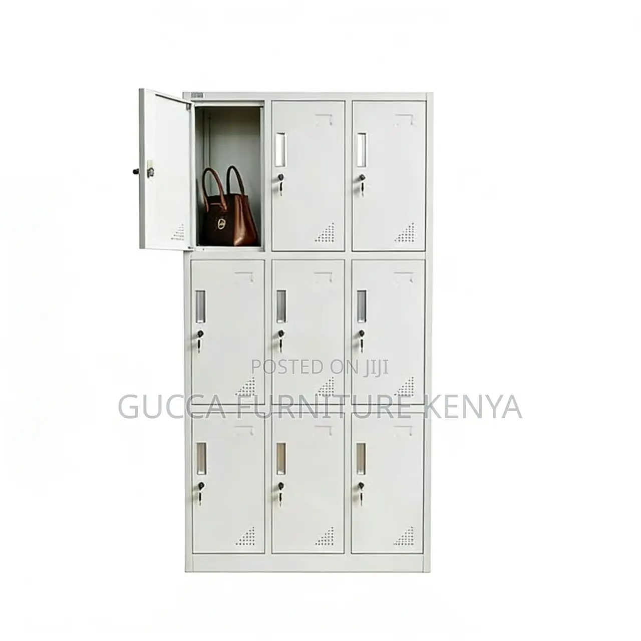 9-Swing Door Employee Storage Office Cabinet