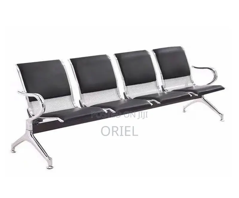 Office Bench : Office 4-Seater Waiting Area Bench