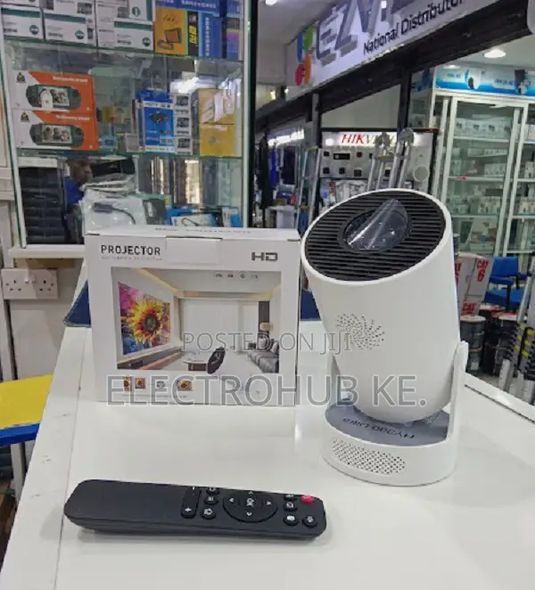 Hy300 Ultra Mini Projector - Portable Home Cinema, Clear Dispay Wirele