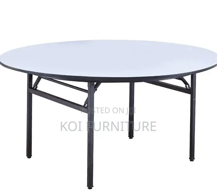 Office Table; 1.8m Rpound Foldable Simple Style Boardroom Table