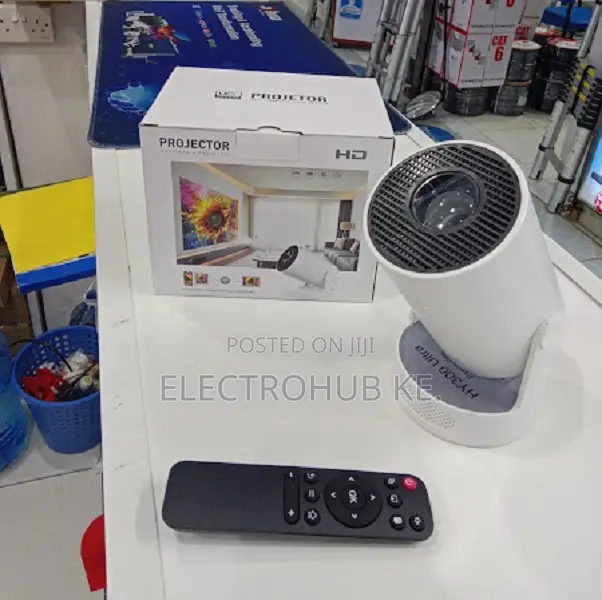 Hy300 Ultra Projetcor - Compact Powerful,Perfect for Movies Gaming