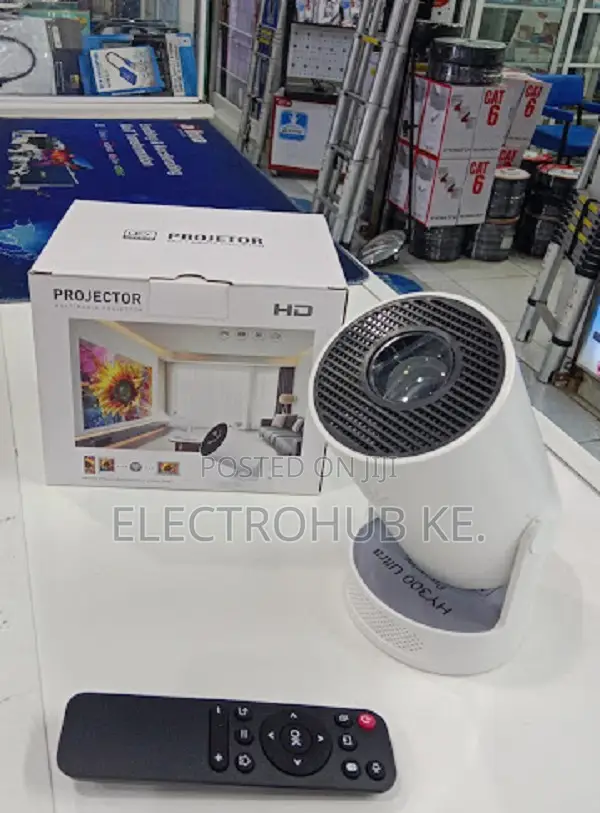 Hy300 Ultra Projetcor - Compact Powerful,Perfect for Movies Gaming