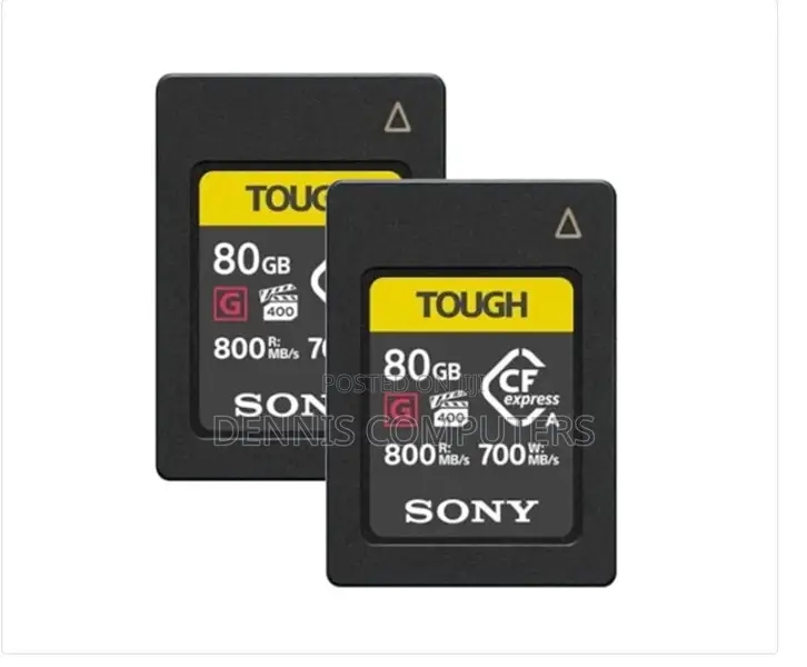 Sony Tough 80gb 800mb/S-700mb/S Cf Express Type a Memory Card