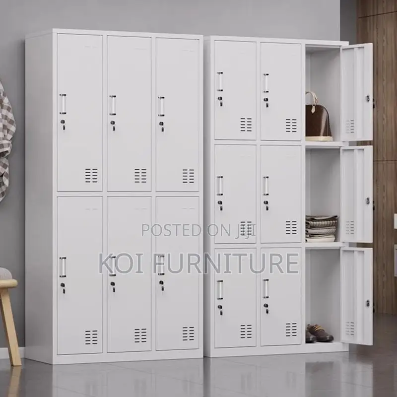 Office Cabinet; 9 Lockers Steel Creative Office Needs Storage Cabinet