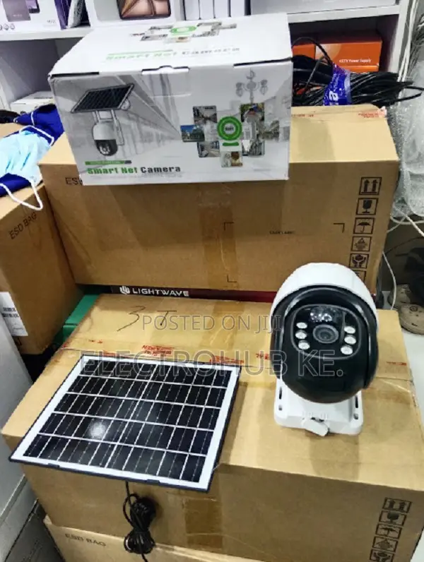 Ultra Smart Solar 4g CCTV Camera - V380 Remote Viewing Outdoor