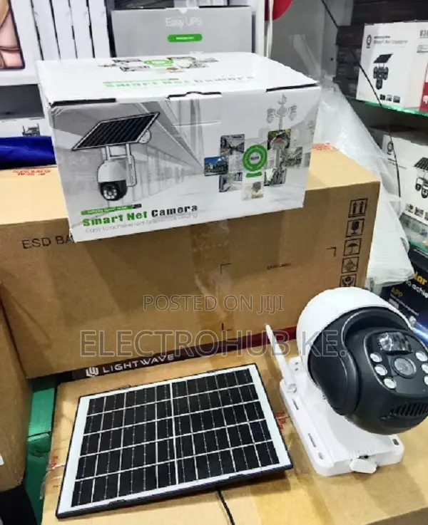 Advanced V380 Solar Camera - Hd Security With Sim Card Support