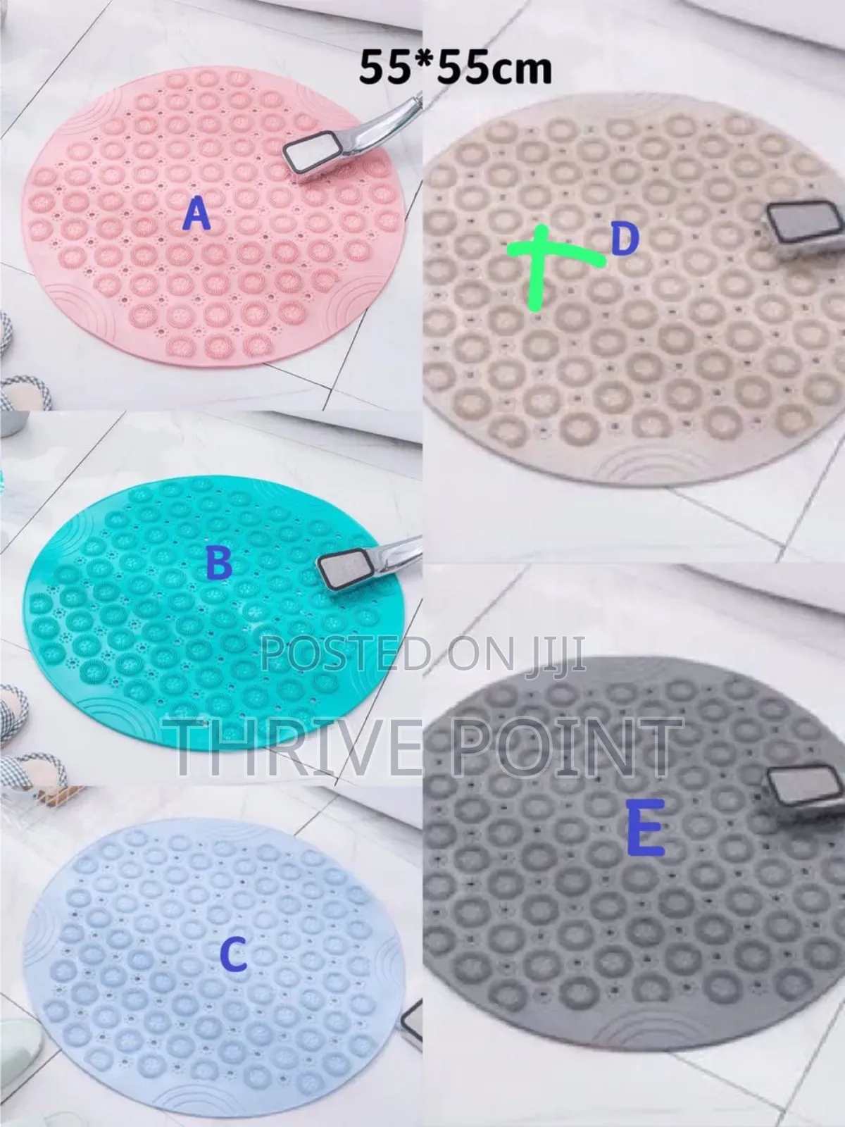 *Round Anti Slip Mats