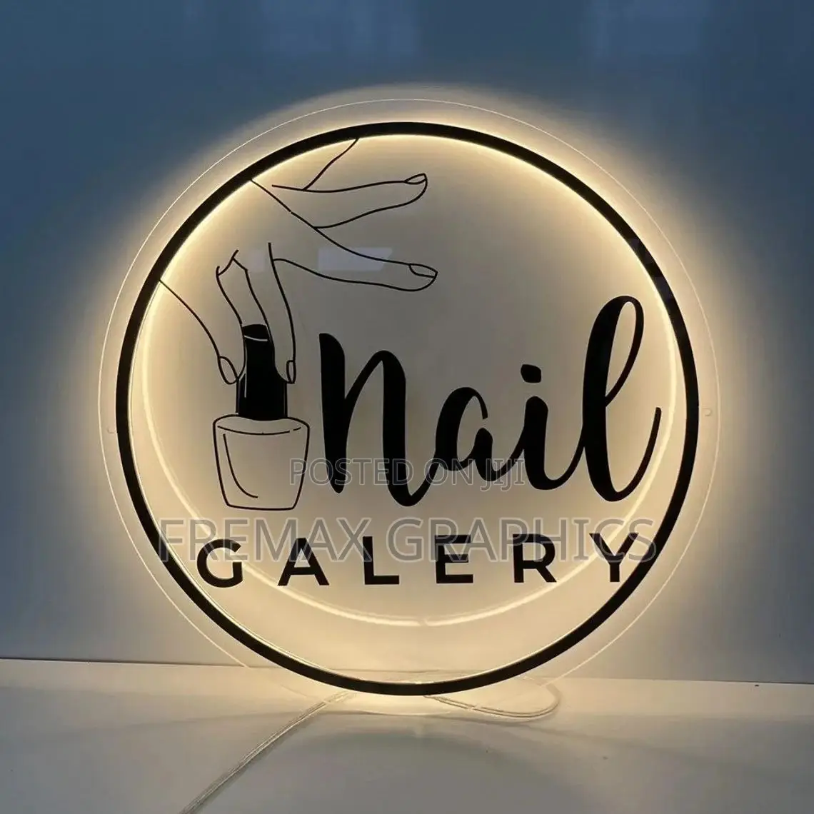 Modern Acrylic Signs for Clear and Professional Display