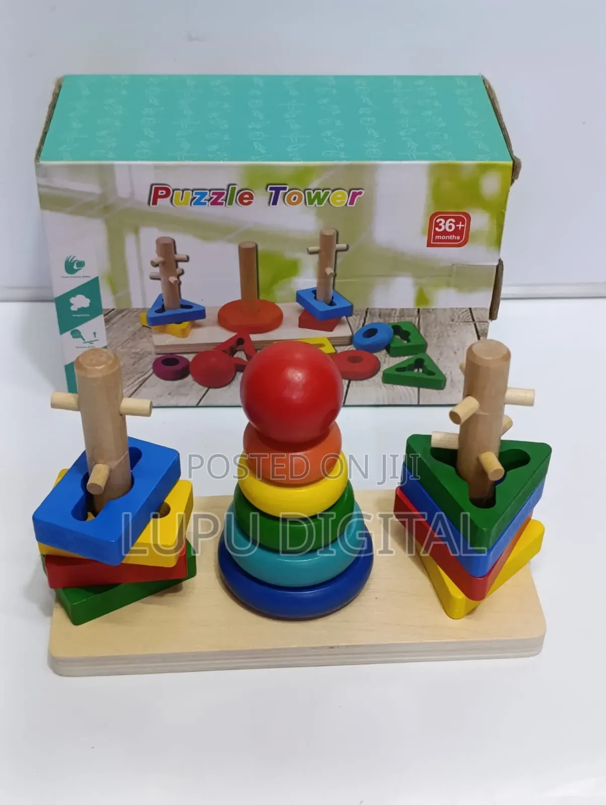 Three Column Puzzle Tower
Coordination and Visual Colours