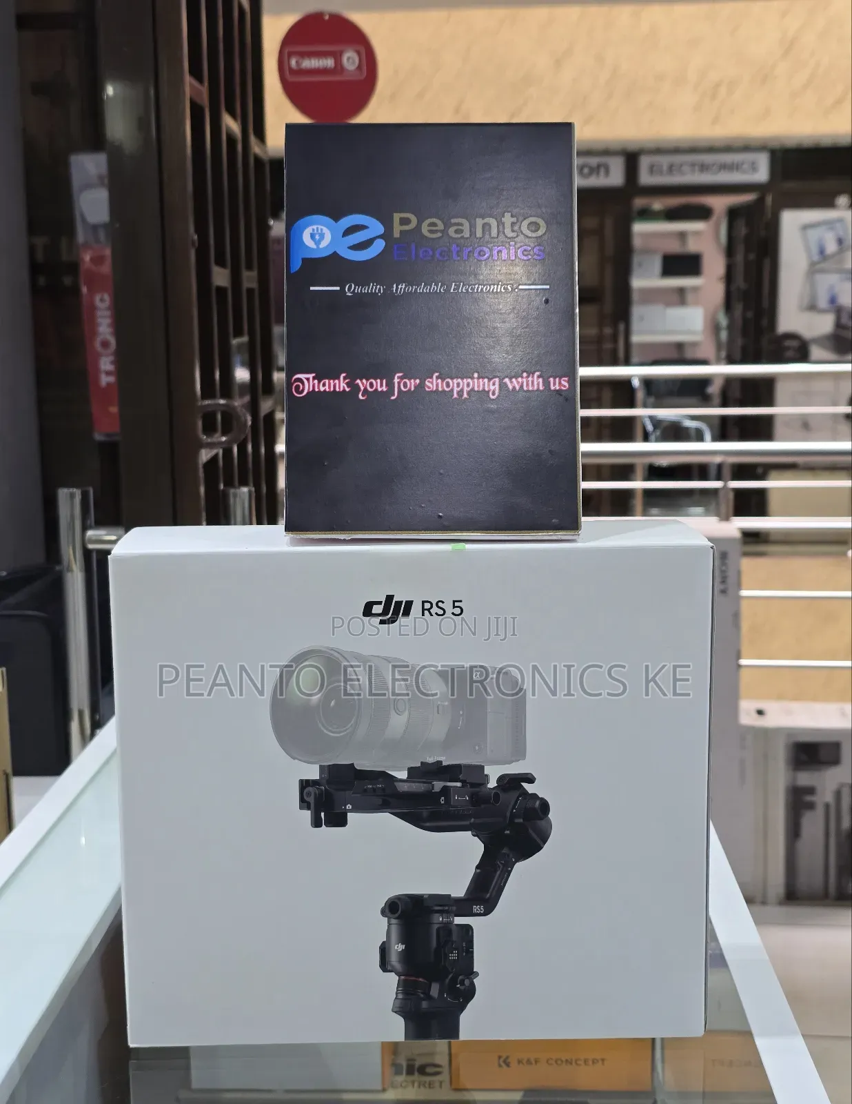 Dji Rs 5 Gimbal Stabilizer Lightweight 3.2 Lb Body, 6.6 Lb Payload