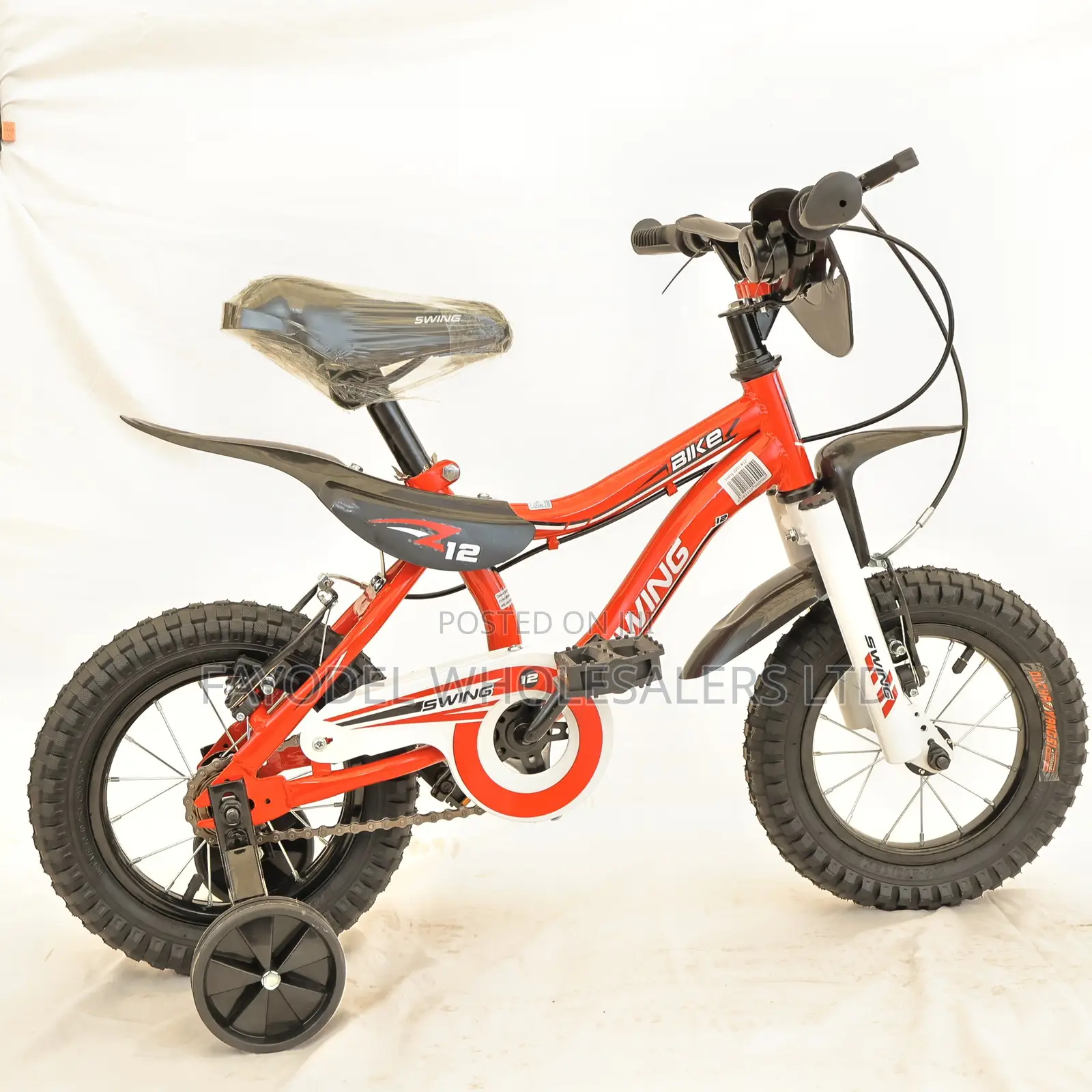 Size 12 Swing Bicycle for Kids 2-4yrs