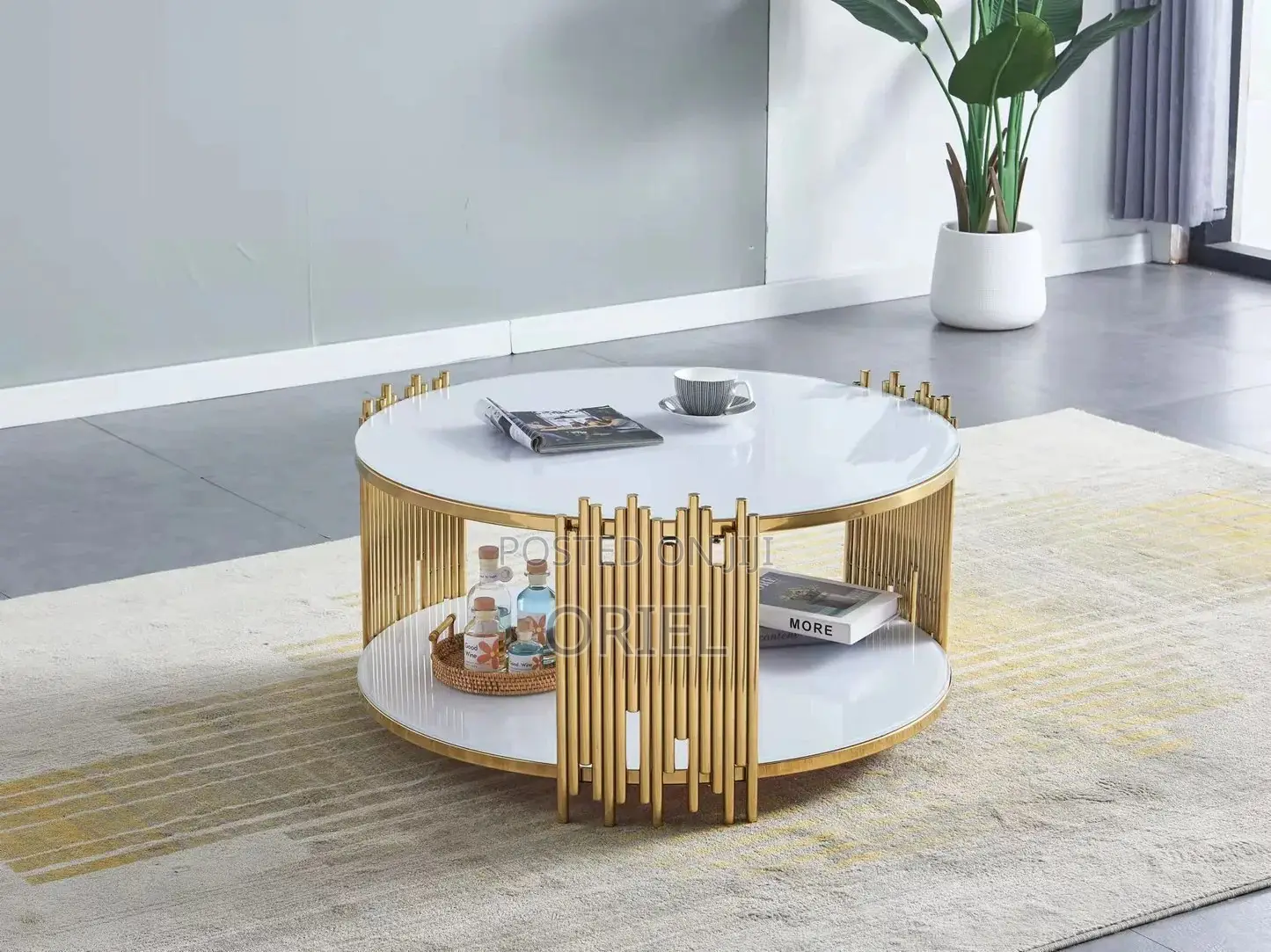 Coffee Tables : Marble Top Office Lounge Center Table