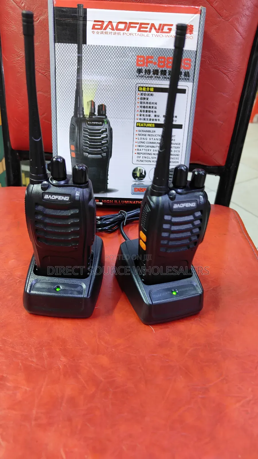 2 Pack Walkie Talkie 888s Radio Call
