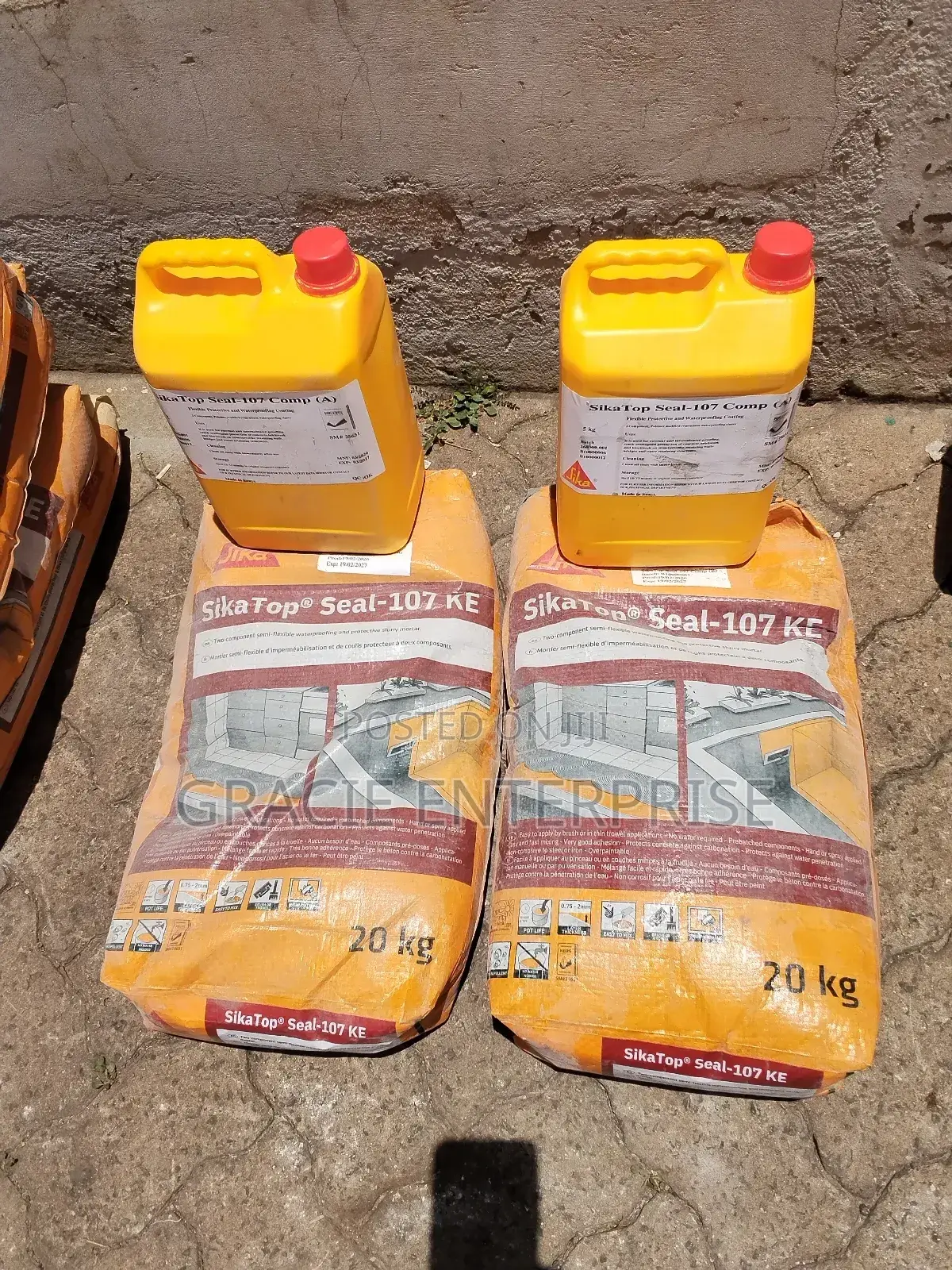 Damp-Proofing Cementitious Slurry/ Sika Top 107